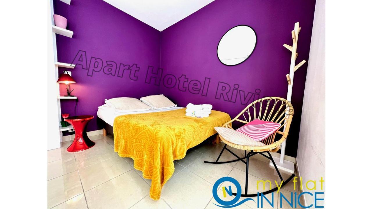 Aparthotel Riviera - Nice Cote D'Azur - Grimaldi Ac - Promenade Des Anglais מראה חיצוני תמונה
