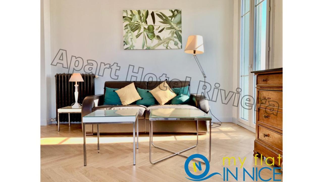 Aparthotel Riviera - Nice Cote D'Azur - Grimaldi Ac - Promenade Des Anglais מראה חיצוני תמונה