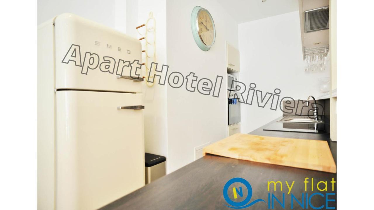 Aparthotel Riviera - Nice Cote D'Azur - Grimaldi Ac - Promenade Des Anglais מראה חיצוני תמונה