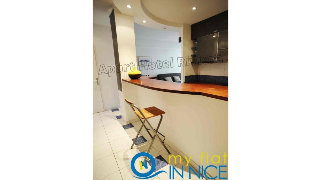 Aparthotel Riviera - Nice Cote D'Azur - Grimaldi Ac - Promenade Des Anglais מראה חיצוני תמונה